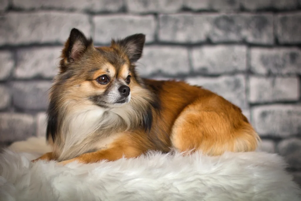chihuahua pelo largo - Loyal puppy